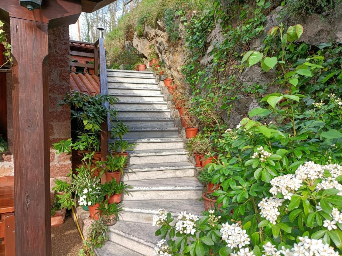 La Salmonera Cangas De Onis Caño Exterior foto